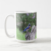 Mug Oiseau bleu du bonheur (Gauche)
