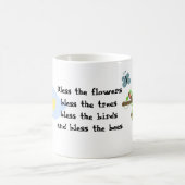 Mug Oiseau bleu et papillons (Centre)
