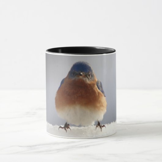 Mug Oiseau bleu gras (Centre)