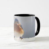 Mug Oiseau bleu gras (Devant droit)