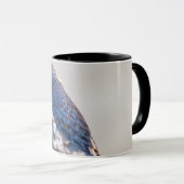 Mug Oiseau bleu, hirondelle de grange (Devant droit)