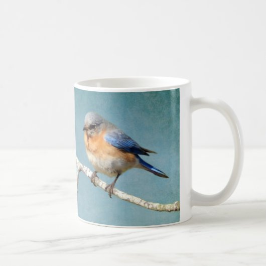 Mug Oiseau bleu oriental (Droite)