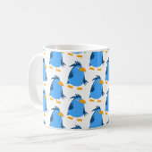 Mug Oiseau bleu pour enfants (Devant gauche)