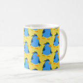Mug Oiseau bleu pour enfants (Devant droit)