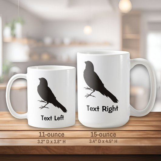 Mug Oiseau canarien permanent