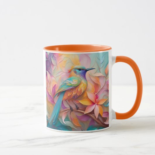 Mug Oiseau Chanson Violet Gorge Fantastique (Droite)