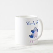 Mug Oiseau chantant mignon (Devant droit)