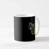 Mug Oiseau Coeur Oiseau Observation Oiseau Oiseau Obse (Devant droit)