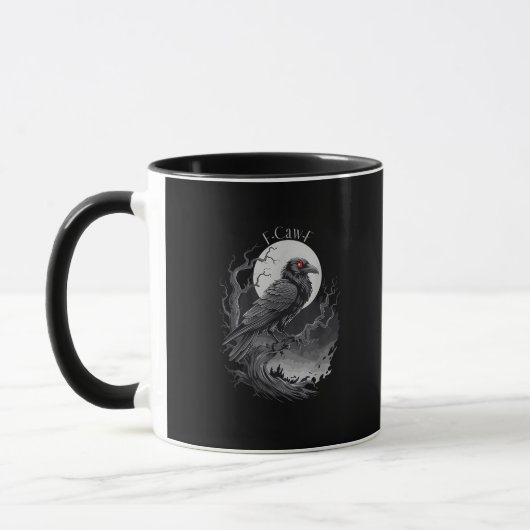 Mug Oiseau créatif F-Caw-F Art (Gauche)