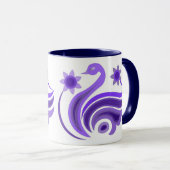 MUG OISEAU CRÉATIF POUR CADEAU (Devant droit)