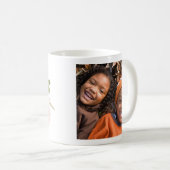 Mug Oiseau dans des fleurs et photo (Devant droit)