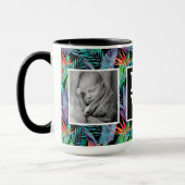 Mug Oiseau d'aquarelle de l'AMOUR du paradis | avec (Gauche)