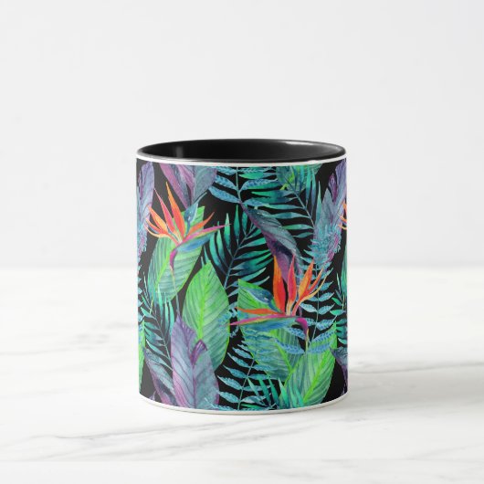 Mug Oiseau d'aquarelle du paradis (Centre)