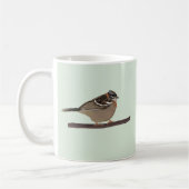 Mug Oiseau de Bruant couronné (Gauche)