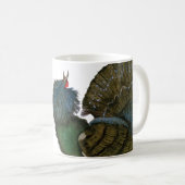 Mug oiseau de coq de bruyière avec l'oeuf, fernandes (Devant droit)