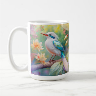 Mug Oiseau de fantaisie à aile de sarcelle iridescente
