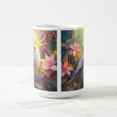 Mug Oiseau de fantaisie Perruche à aile iridescente (Centre)