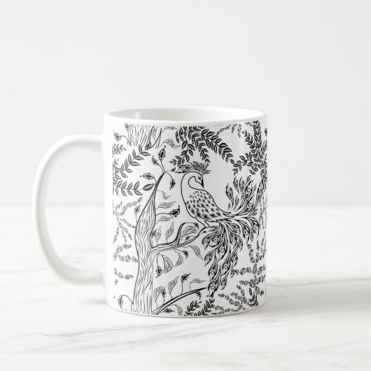 Mug Oiseau de feu, oiseau (Gauche)