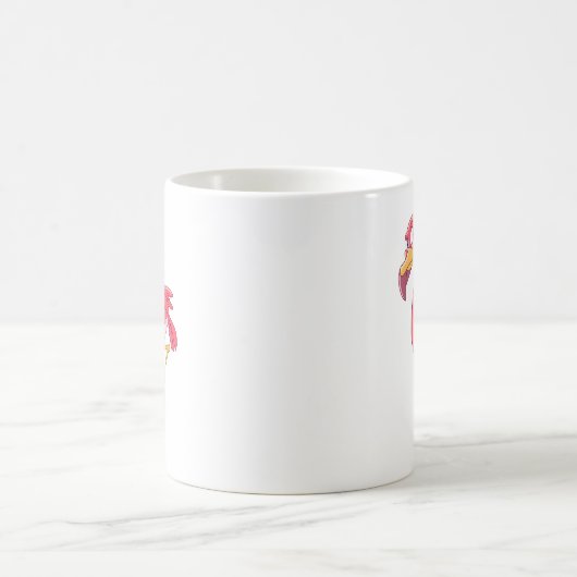 Mug Oiseau de Flamant rose (Centre)