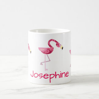 Mug Oiseau de Flamant rose rose personnalisé