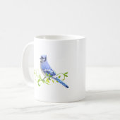 Mug Oiseau de geai bleu (Devant gauche)