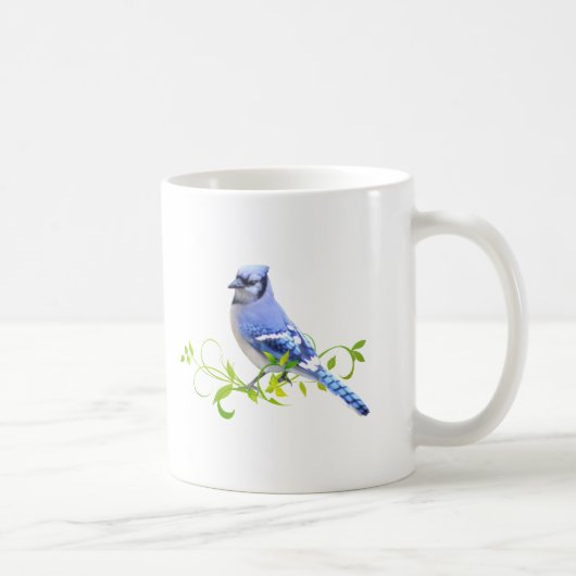 Mug Oiseau de geai bleu (Droite)