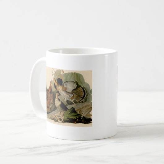 Mug Oiseau de gibier Audubon (Devant gauche)
