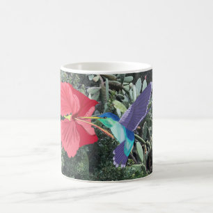 Mug Oiseau de Humming bleu et vert