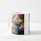 Mug Oiseau de Jay Imaginaire vert (Devant gauche)