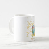 Mug Oiseau de l'amour bleu (Devant gauche)