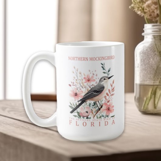 Mug Oiseau de l'État de Floride Moqueur polyglotte