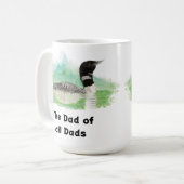 Mug Oiseau de Loon commun d'Art sauvage Papa de tous l (Devant gauche)