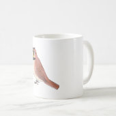 Mug Oiseau de l'ornithologie de l'ornithologie de l'or (Devant droit)