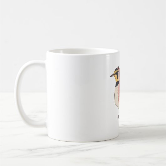 Mug Oiseau de l'ornithologie de l'ornithologie de l'or (Gauche)