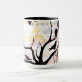 Mug Oiseau de même plumage soyez unique ensemble (Centre)