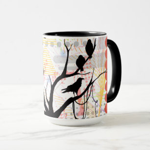 Mug Oiseau de même plumage soyez unique ensemble