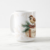 Mug Oiseau de Noël (Devant gauche)