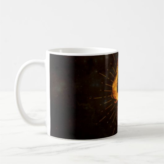 Mug Oiseau de Phoenix du feu (Gauche)