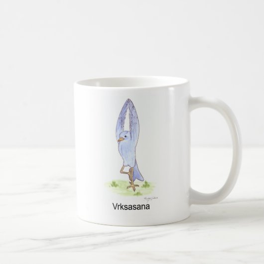 Mug Oiseau de pose d'arbre (Droite)