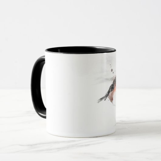 Mug Oiseau de Robin (Devant gauche)