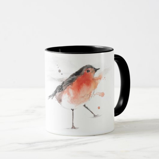 Mug Oiseau de Robin (Devant droit)