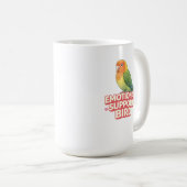 Mug Oiseau de soutien émotionnel Inséparable (Devant droit)