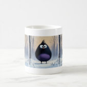 Mug Oiseau d'hiver comique (Centre)