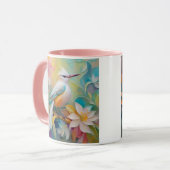 Mug Oiseau d'Imaginaire tourbé d'or (Devant gauche)