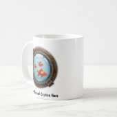 Mug Oiseau d'or à l'intérieur d'un trou (Devant gauche)