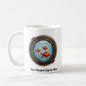 Mug Oiseau d'or à l'intérieur d'un trou (Gauche)