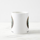 Mug Oiseau d'or à l'intérieur d'un trou (Centre)