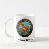 Mug Oiseau d'or à l'intérieur d'un trou (Gauche)
