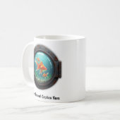 Mug Oiseau d'or à l'intérieur d'un trou (Devant gauche)