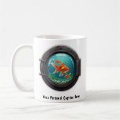 Mug Oiseau d'or à l'intérieur d'un trou (Gauche)